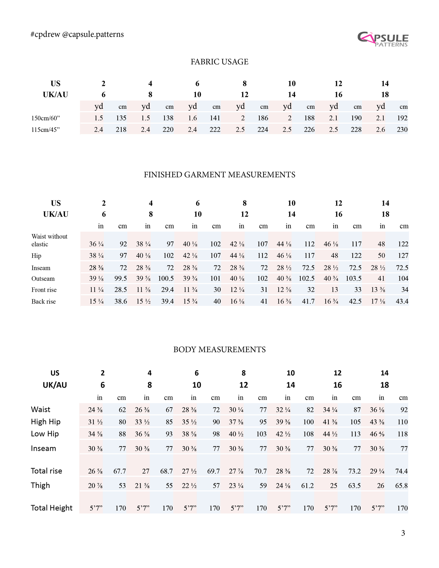 Drew Joggers PDF Sewing Pattern