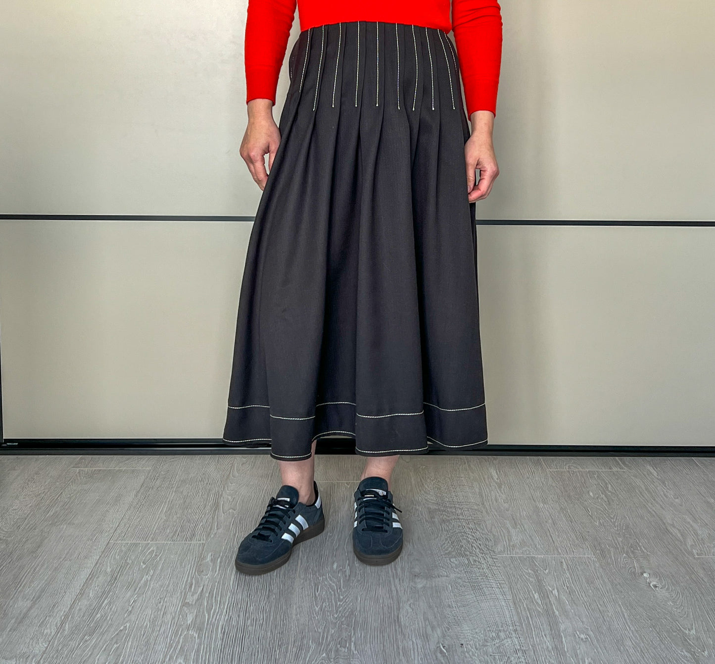 Free sewing pattern - Gofre Skirt!