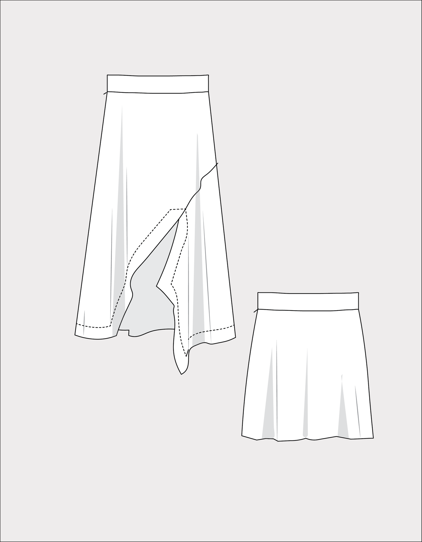 Suri Skirt PDF Sewing Pattern