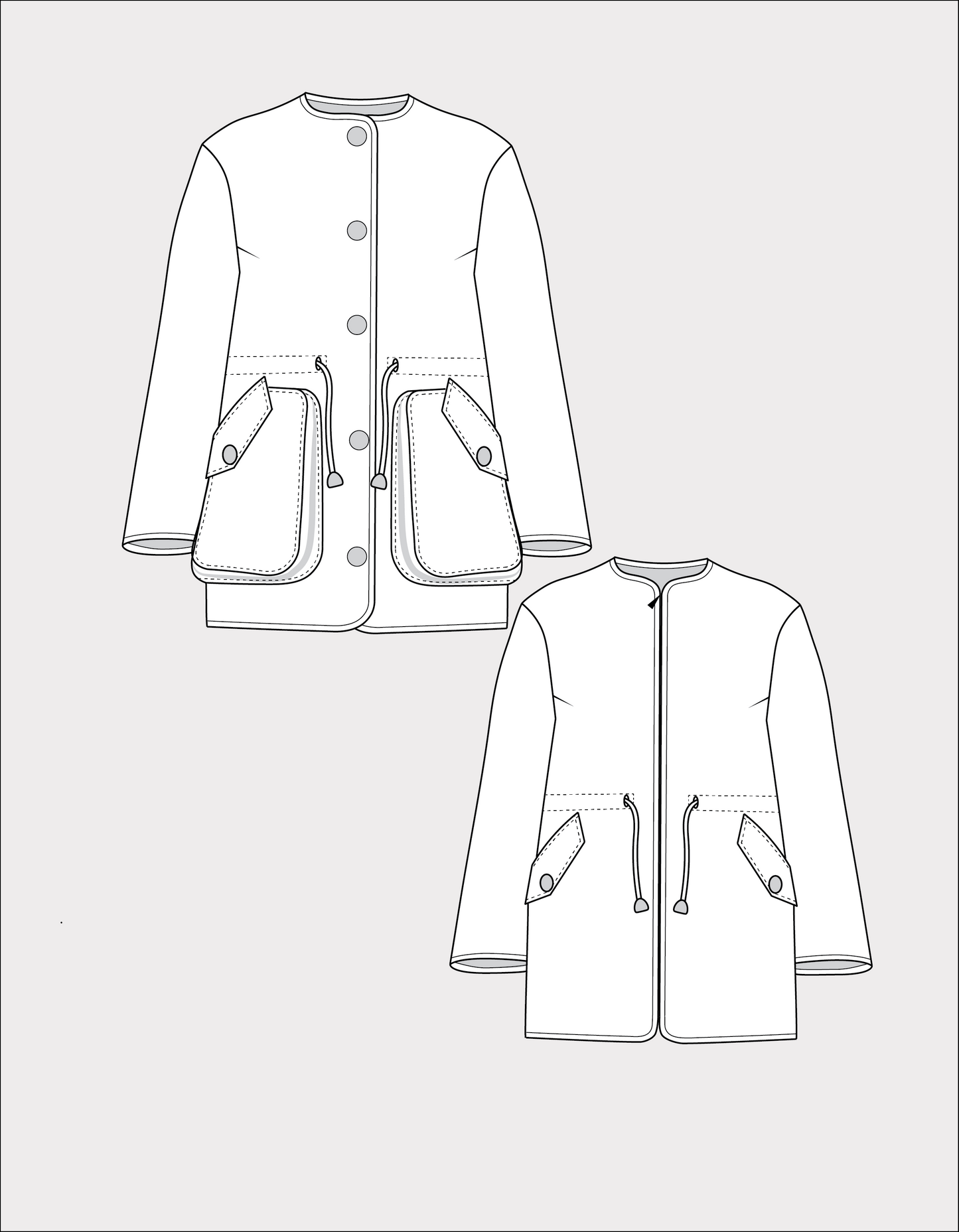 Reem Jacket PDF Sewing Pattern