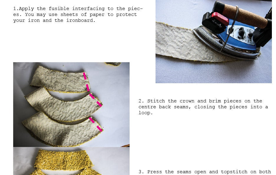 Brooks Bucket Hat PDF Sewing Pattern