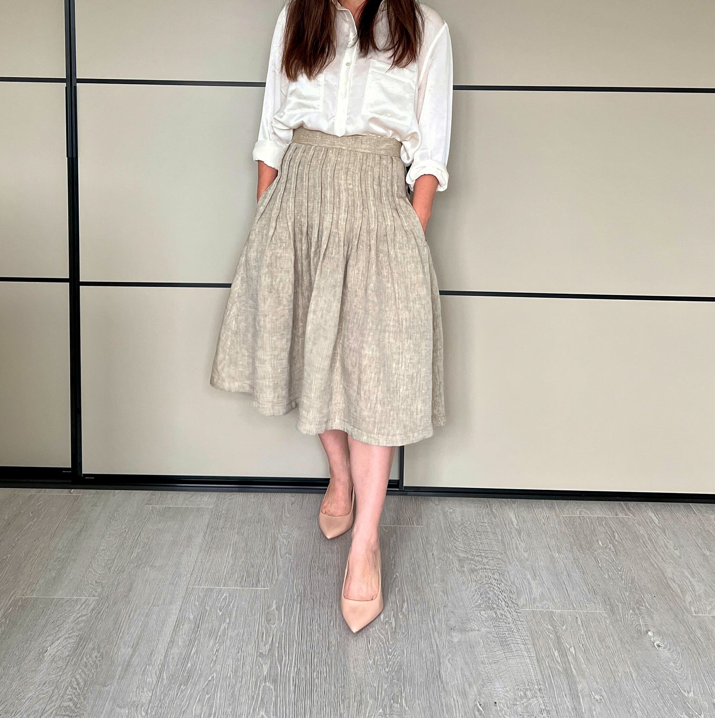 Free sewing pattern - Gofre Skirt!