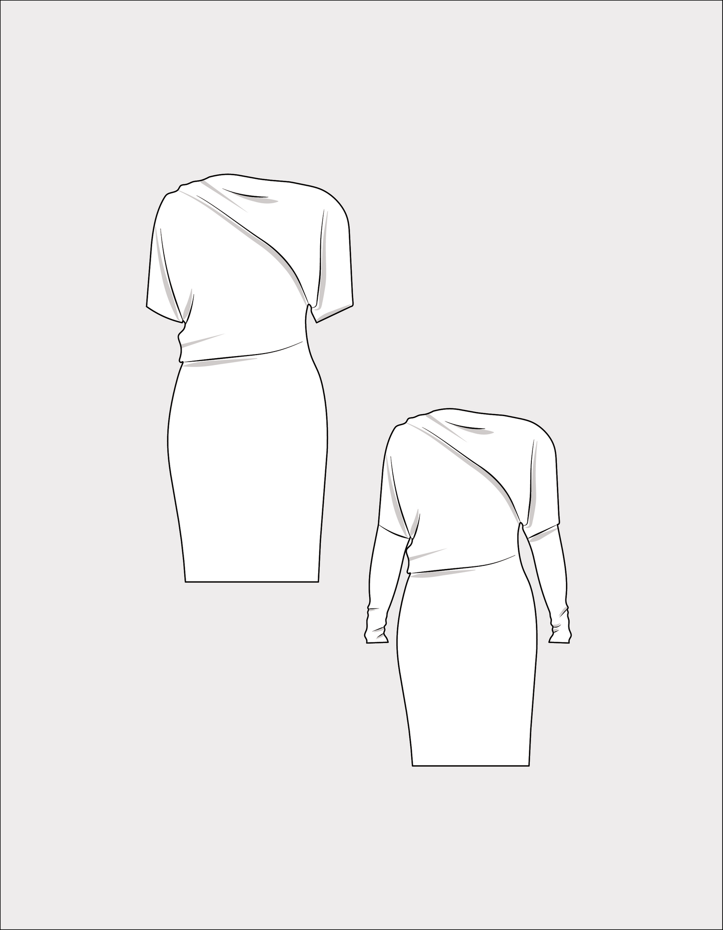 Lou Top and Dress PDF Sewing Pattern