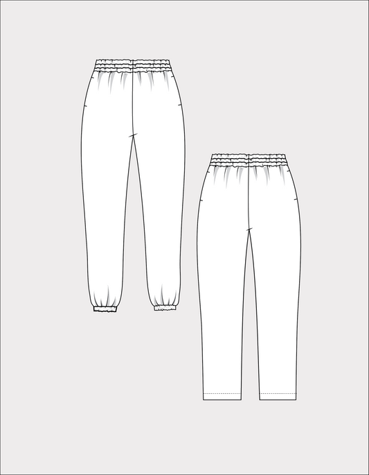 Drew Joggers PDF Sewing Pattern