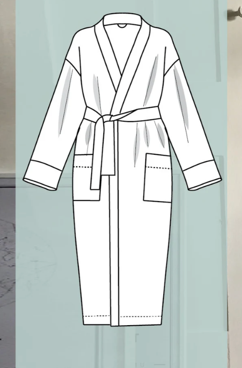 Lounge Robe PDF Sewing Pattern